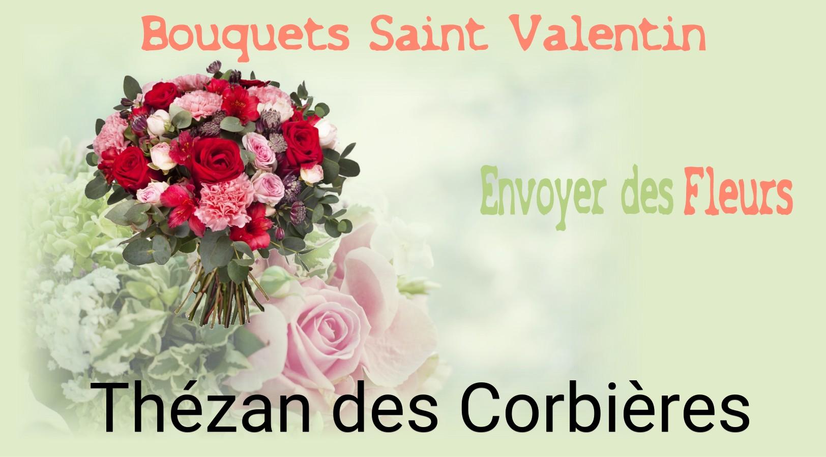 Roses de Saint-Valentin livrées à Thézan-des-Corbières